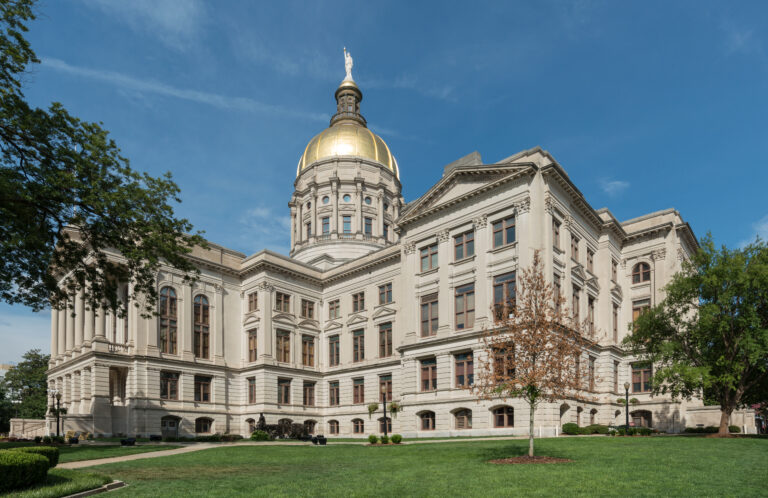 Georgia State Capitol, Atlanta, West view