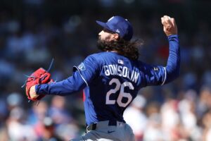 Los Angeles Dodgers v Chicago Cubs