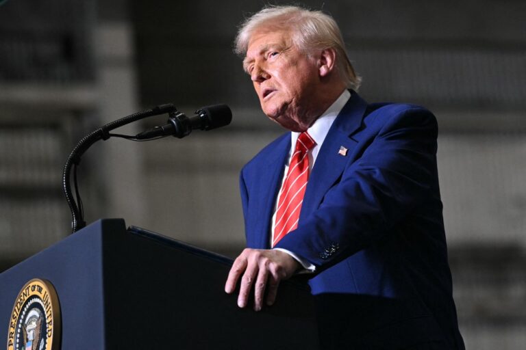 US President Donald Trump