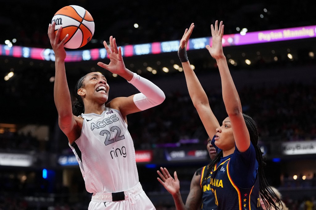 A'ja Wilson Las Vegas Aces