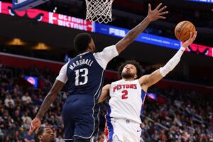 Dallas Mavericks v Detroit Pistons