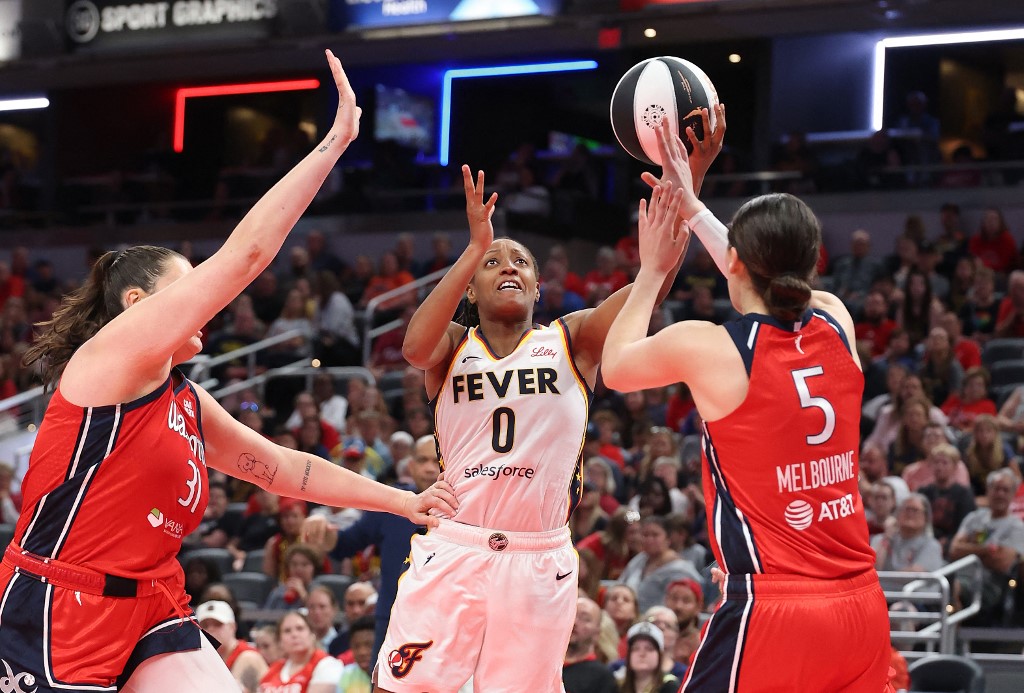 WNBA Washington Mystics v Indiana Fever