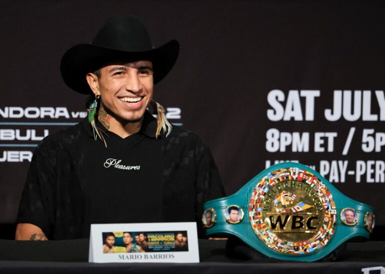 Manny Pacquiao v Mario Barrios - News Conference