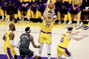 NBA Minnesota Timberwolves v Los Angeles Lakers - Game Five