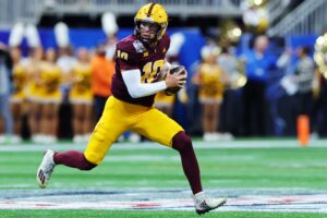 NCAAF Chick-fil-A Peach Bowl - Texas v Arizona State