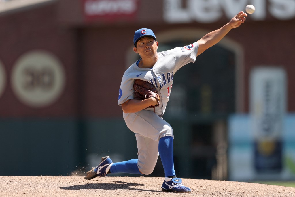 Shota Imanaga -Chicago Cubs v San Francisco Giants