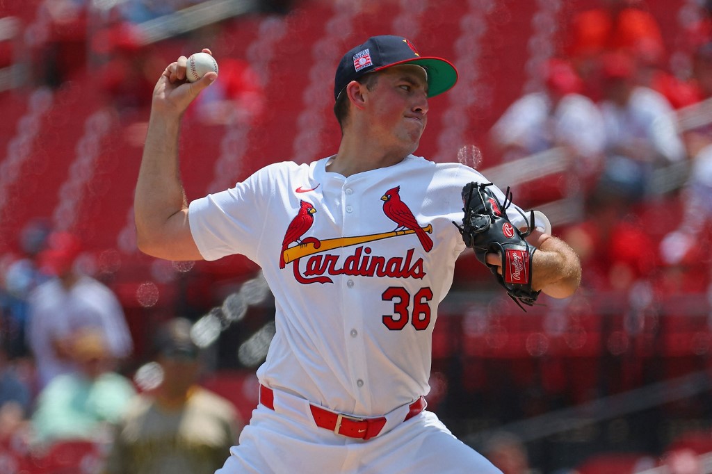 Michael McGreevy #36 St. Louis Cardinals