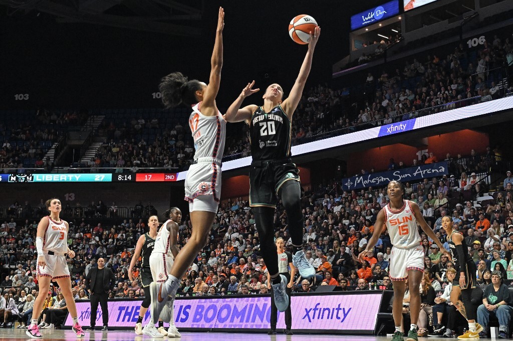 WNBA New York Liberty v Connecticut Sun