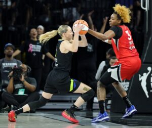 WNBA Dallas Wings v Las Vegas Aces