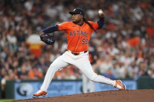 Framber Valdez - Baltimore Orioles v Houston Astros