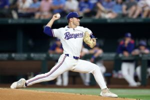 Jack Leiter - Arizona Diamondbacks v Texas Rangers