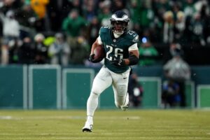 Saquon Barkley - Los Angeles Rams v Philadelphia Eagles