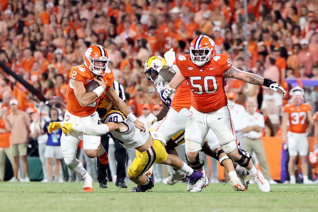 Cade Klubnik LSU v Clemson