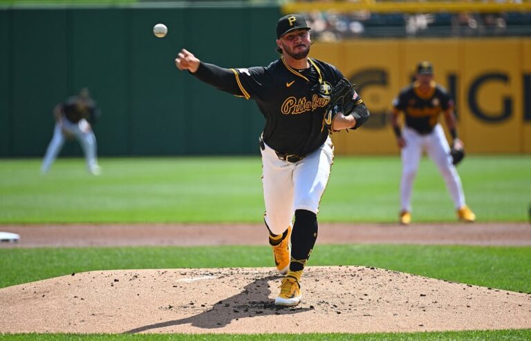 Paul Skenes Colorado Rockies v Pittsburgh Pirates