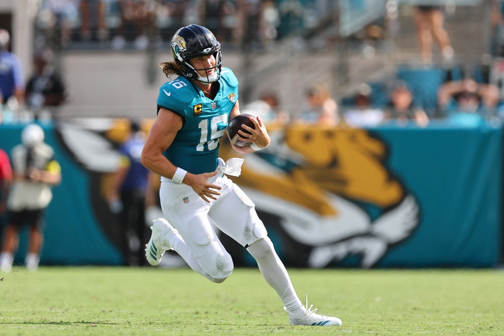 Trevor Lawrence Carolina Panthers v Jacksonville Jaguars