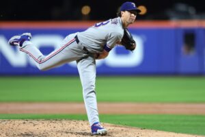 Jacob deGrom Texas Rangers v New York Mets