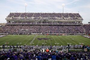 The Bill Snyder Family Football Stadium in Manhattan, Kansas