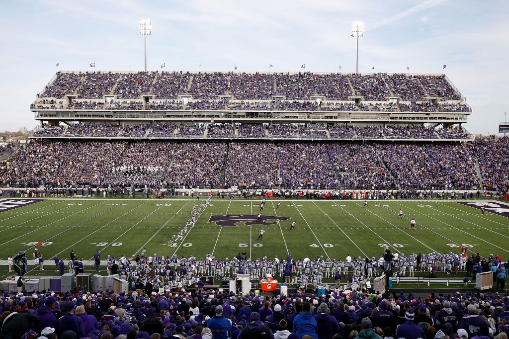 The Bill Snyder Family Football Stadium in Manhattan, Kansas