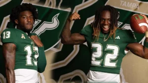USF football players