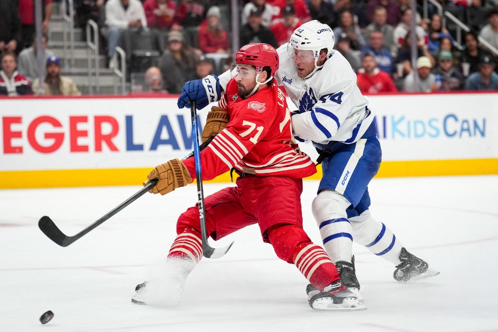 Dylan Larkin Toronto Maple Leafs v Detroit Red Wings