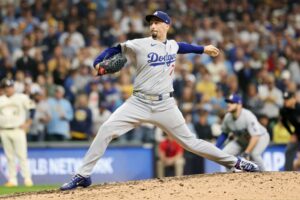 National League Championship Series - Los Angeles Dodgers v Milwaukee Brewers - Game One