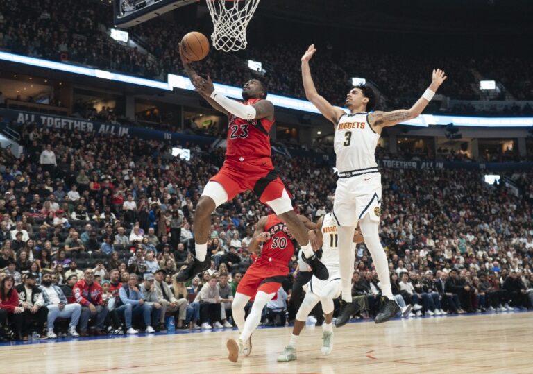 Denver Nuggets v Toronto Raptors