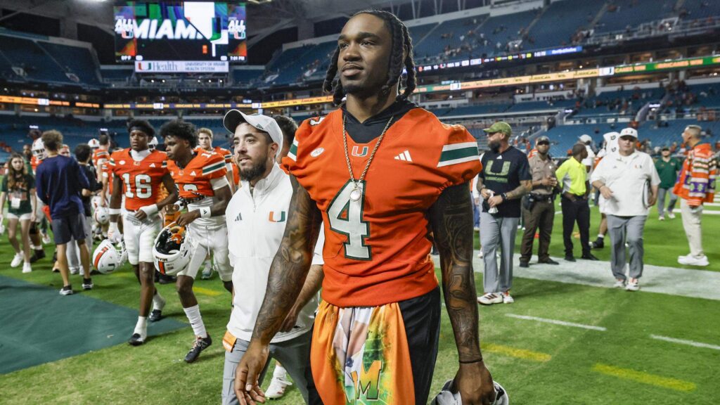 Miami Hurricanes player