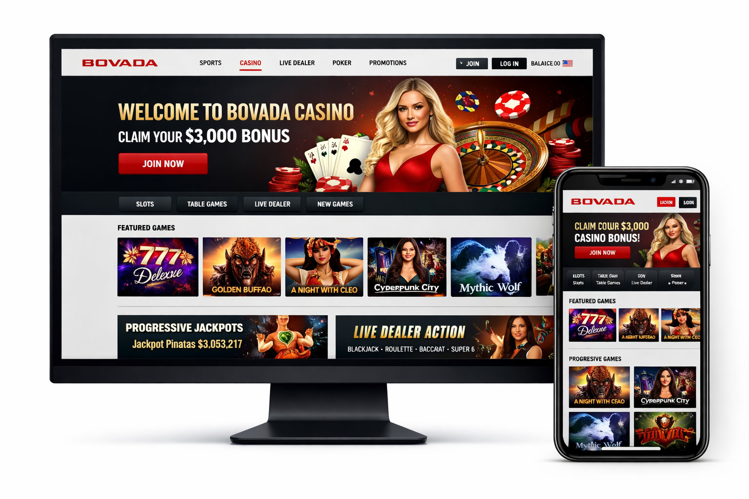 Bovada Casino Review 2026 | Bonuses, Games & Payments