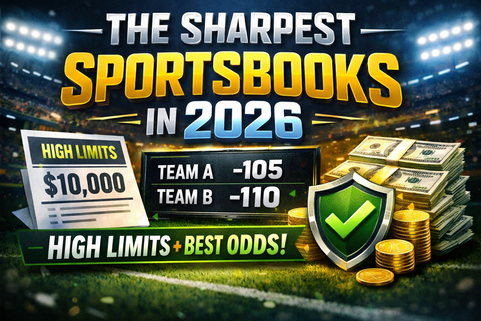 The Sharpest Sportsbooks in 2026 - Sharp Sports Betting Guide