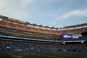 General view at MetLife Stadium in East Rutherford, New Jersey
