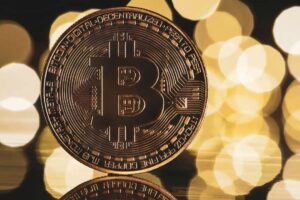bitcoin at the back